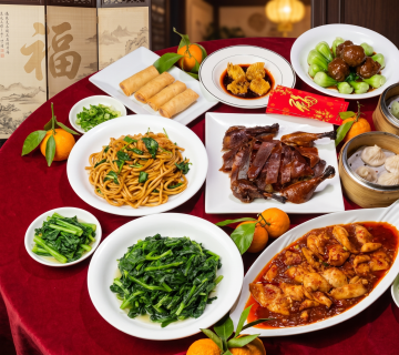 Whole Peking duck served tableside at Evergreen On 38, a Chinese restaurant in Midtown Manhattan